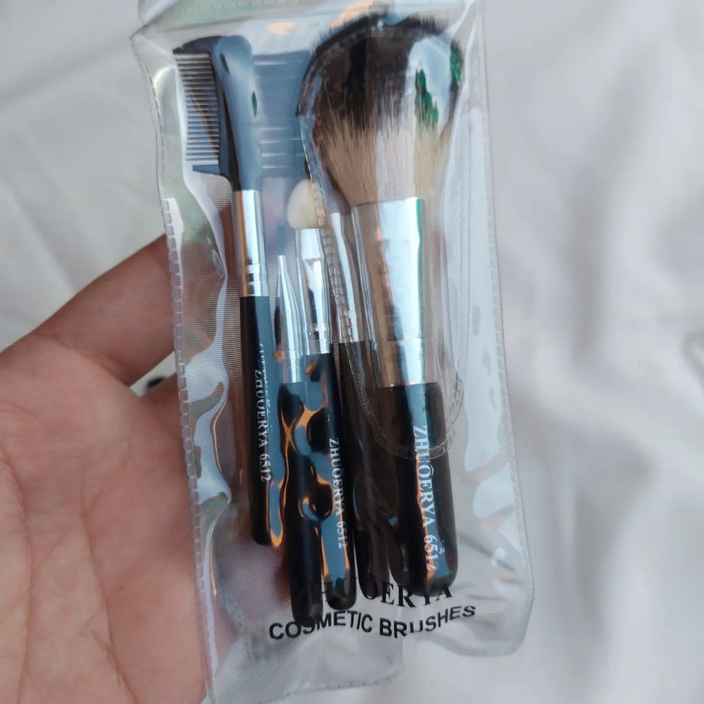 mini black brush set