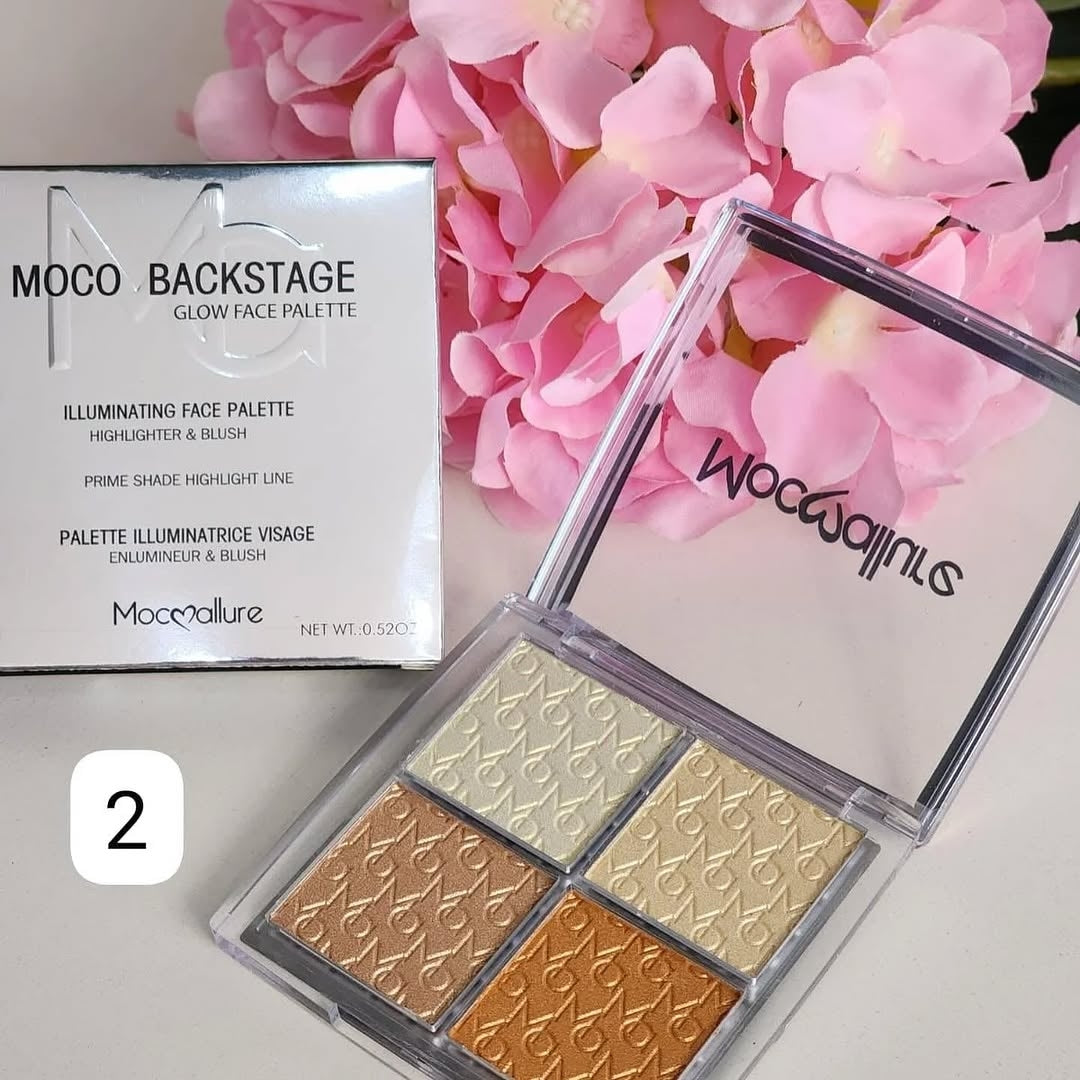 Face illuminating pallete