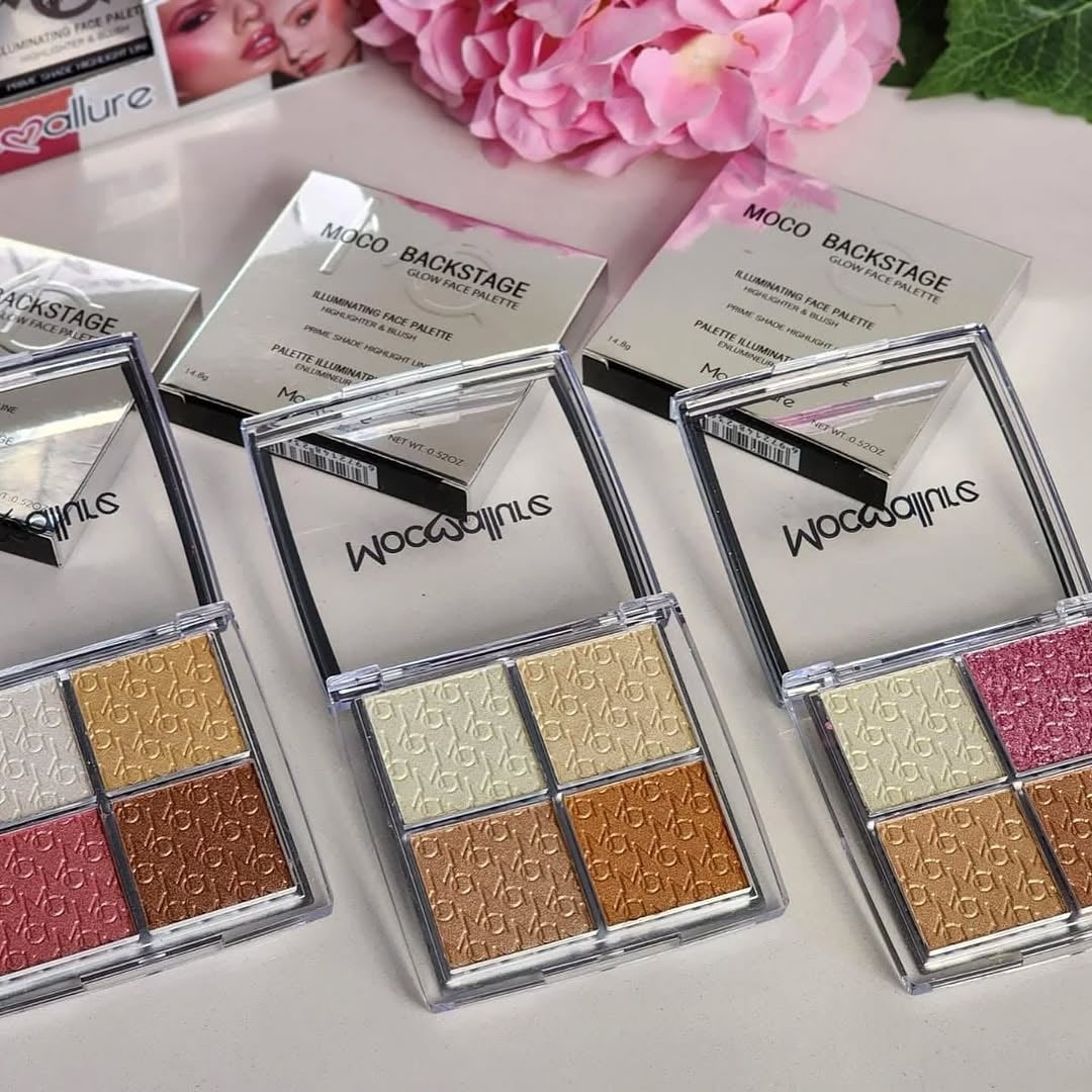 Face illuminating pallete