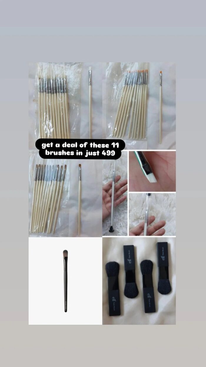 Deal of 11 brushes in 499 only - Image 1